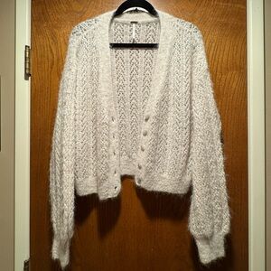 Free People Amelia Alpaca Cardigan